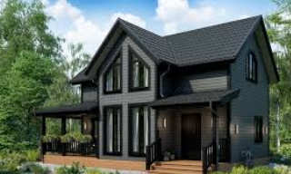 Проекты каркасных домов с террасой от 3555 рублей | Строй-Фрз
